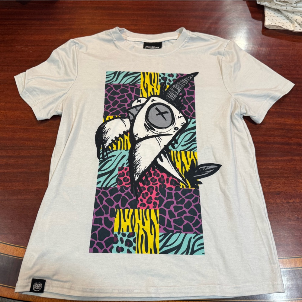 Graphic Print White T-Shirt